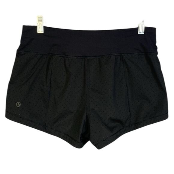 Lululemon Final Lap Short (2.5") in Black Women's 6 - Picture 3 of 7